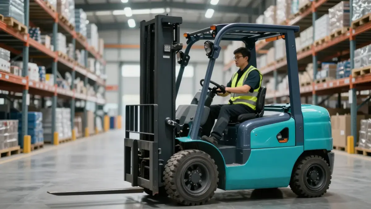 VORTEX Launches the New HK Series Lithium Counterbalance Forklifts