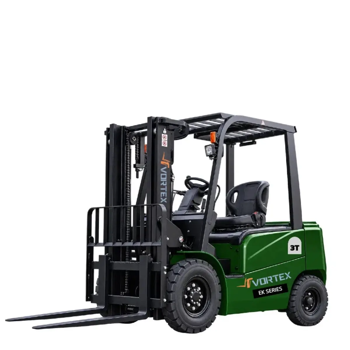 EK series 2-ton, 2.5-ton, 3-ton and 3.5-ton lead-acid battery counterbalanced forklifts