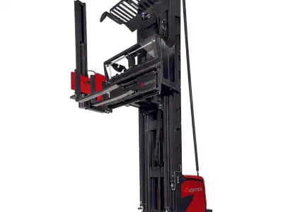 Man-Up Three-Way High-Altitude Forklift (VNA)