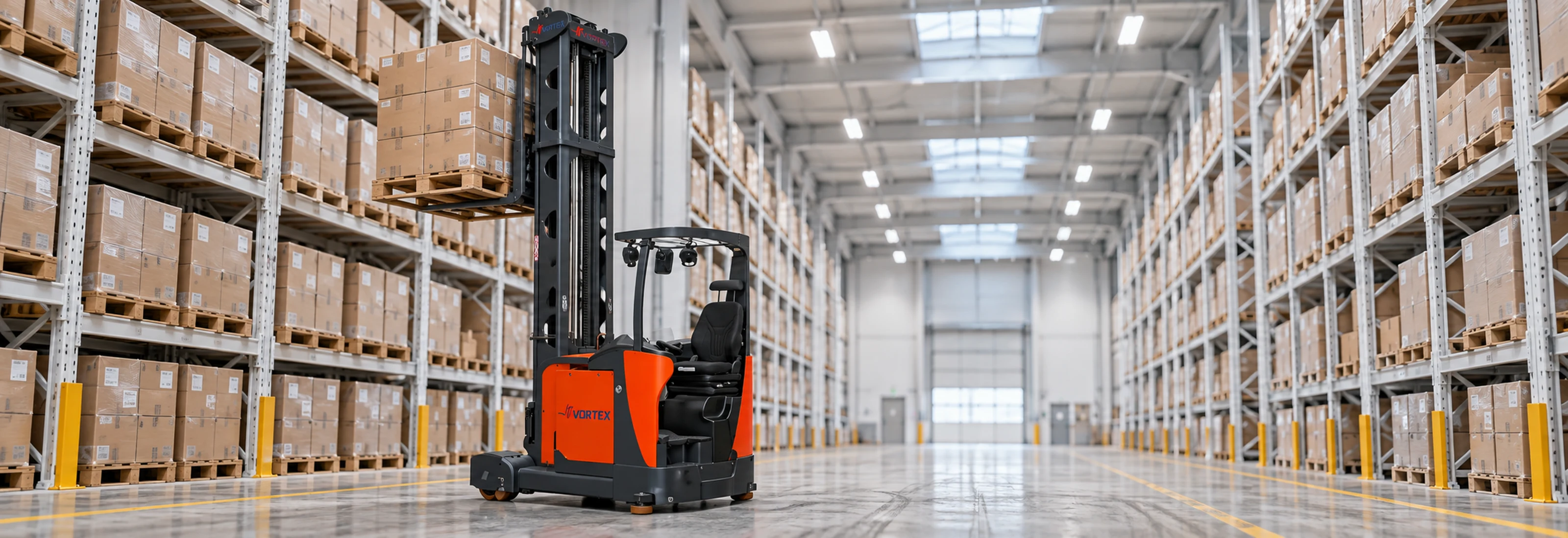 High-Bay Warehouse · 18m Narrow-Aisle